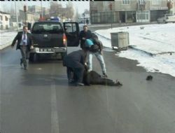 Özünal kaza geçirdi